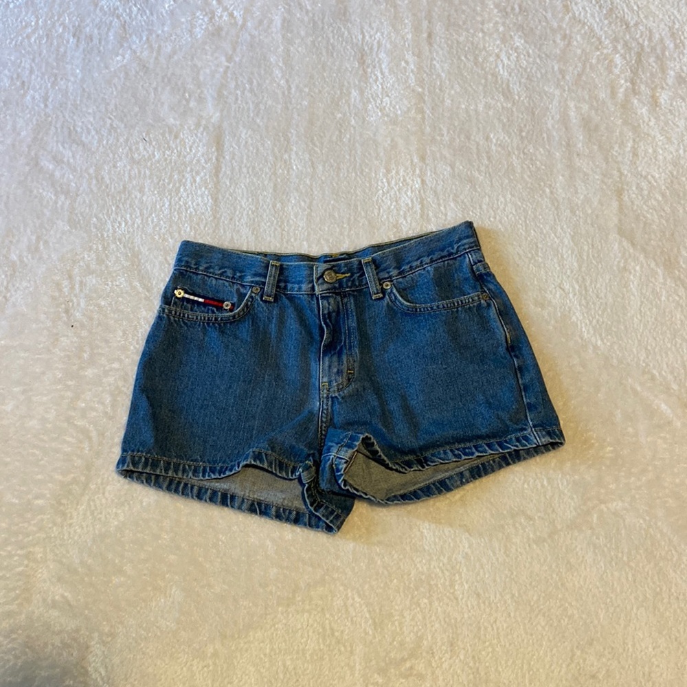 Tommy Jeans Mid Rise Denim Juniors Jean shorts